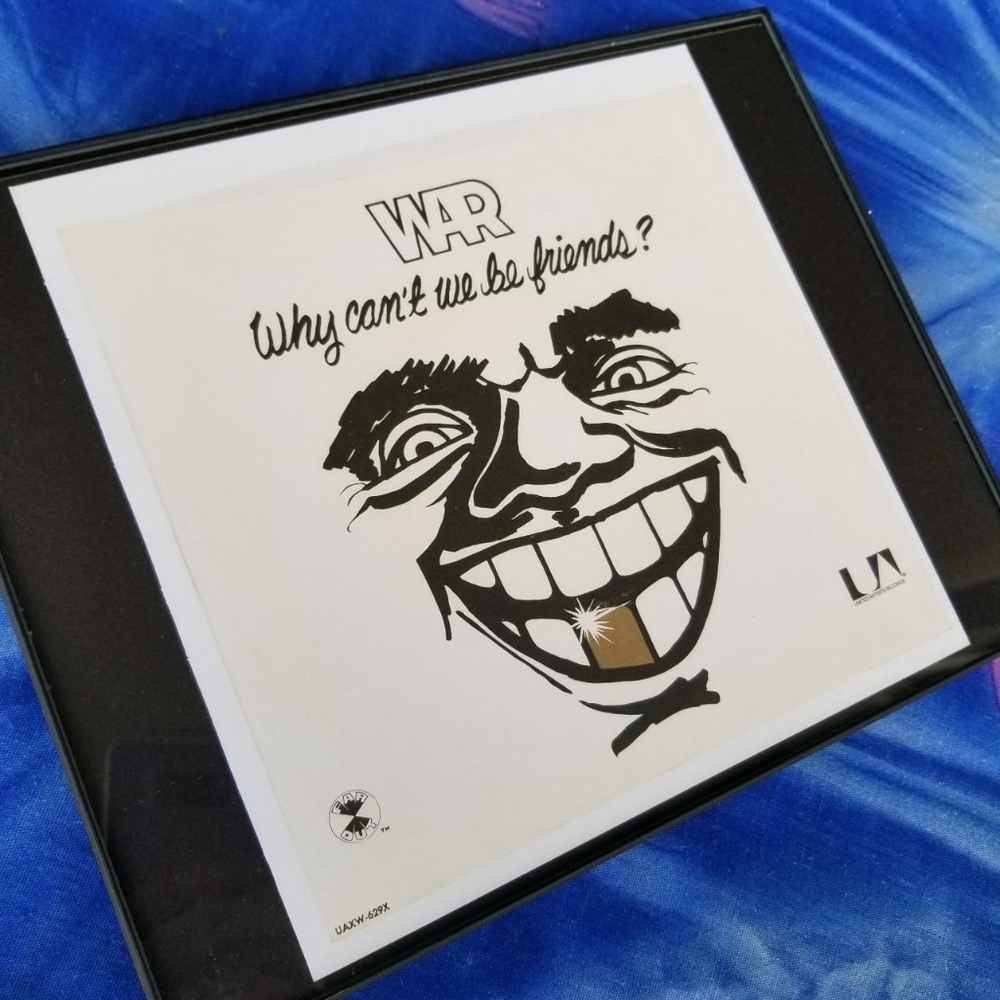 Retro War Band 1960s / 1970s Funk Soul Jazz Cheech and Chong Vibes Wall Decor